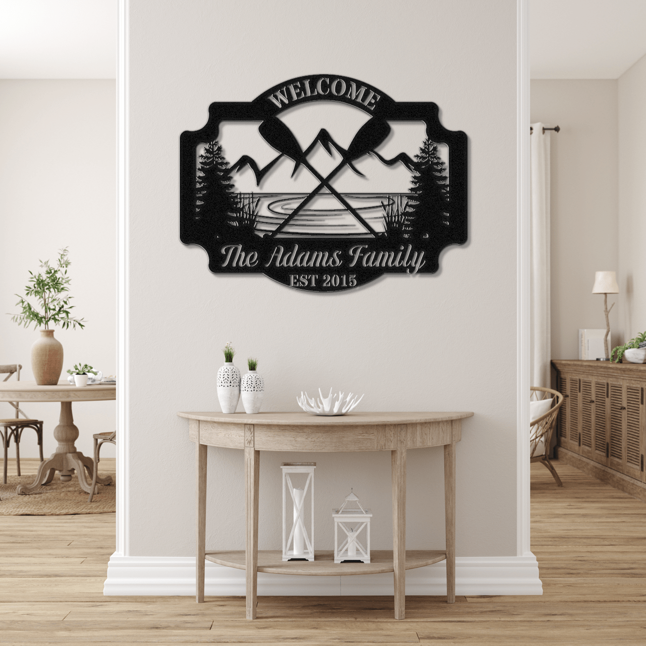 Lake House Welcome Sign - Out of Office Outfitters - Die - Cut Sign