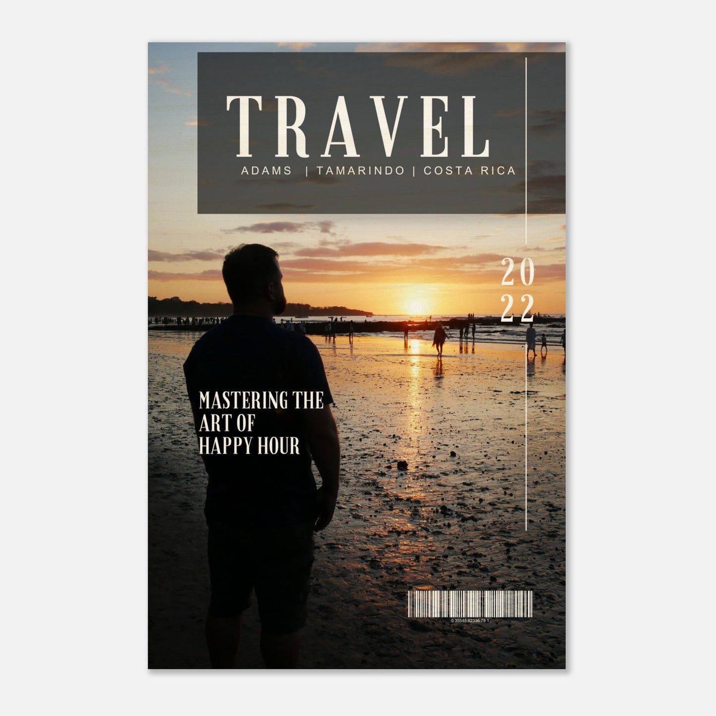 Magazine Cover Wood Print - Out of Office Outfitters - Print Material