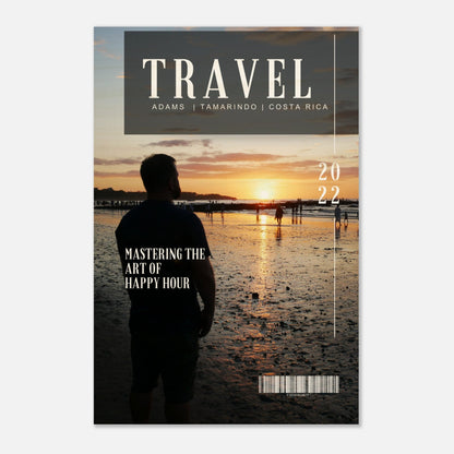 Magazine Cover Wood Print - Out of Office Outfitters - Print Material