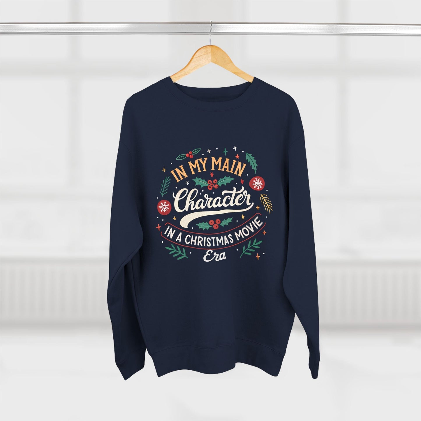 Main Character Era Christmas Sweatshirt - Out of Office Outfitters - Sweatshirt