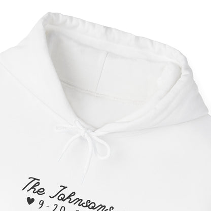 Mixed Tape Personalized Wedding Hoodie - Out of Office Outfitters - Hoodie