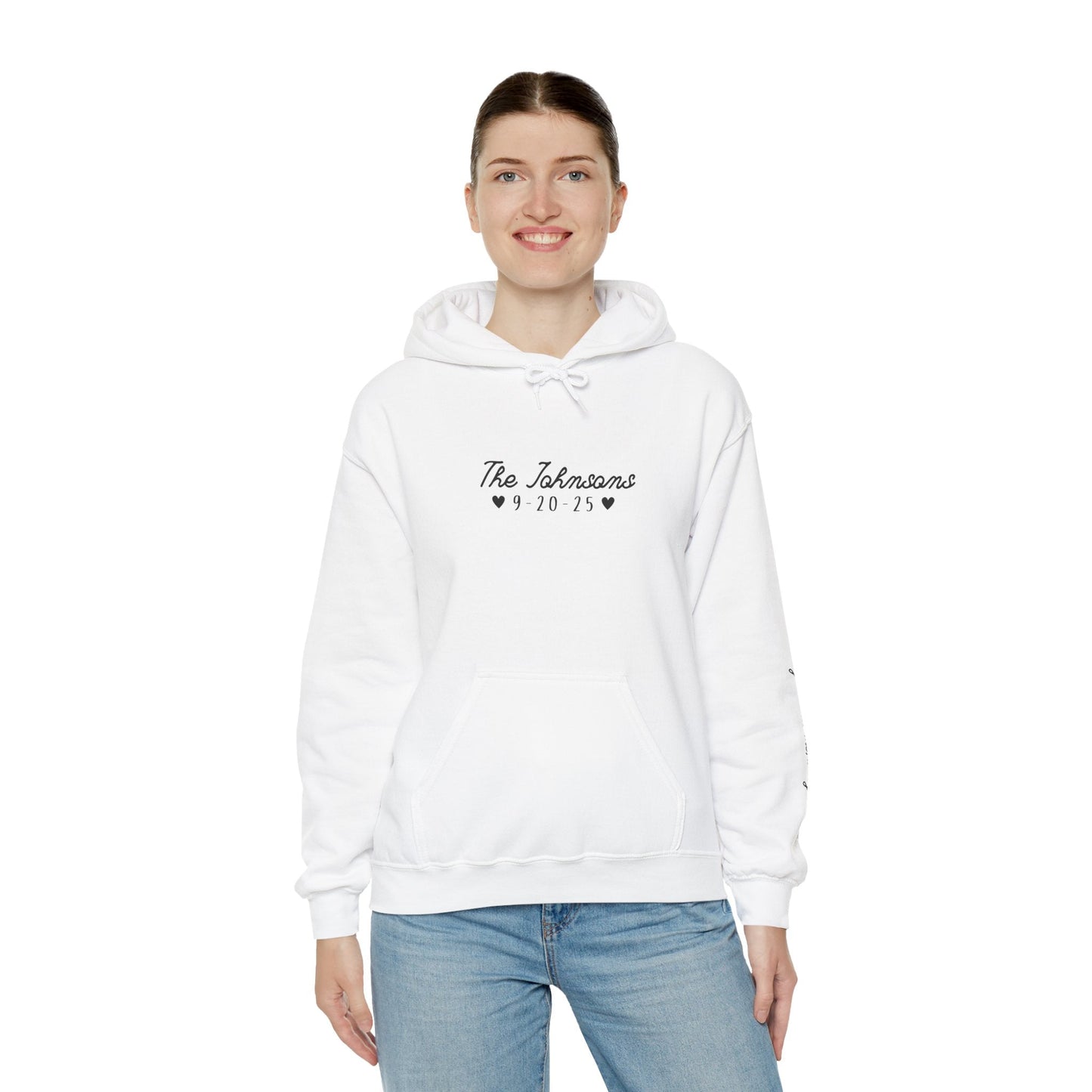 Mixed Tape Personalized Wedding Hoodie - Out of Office Outfitters - Hoodie