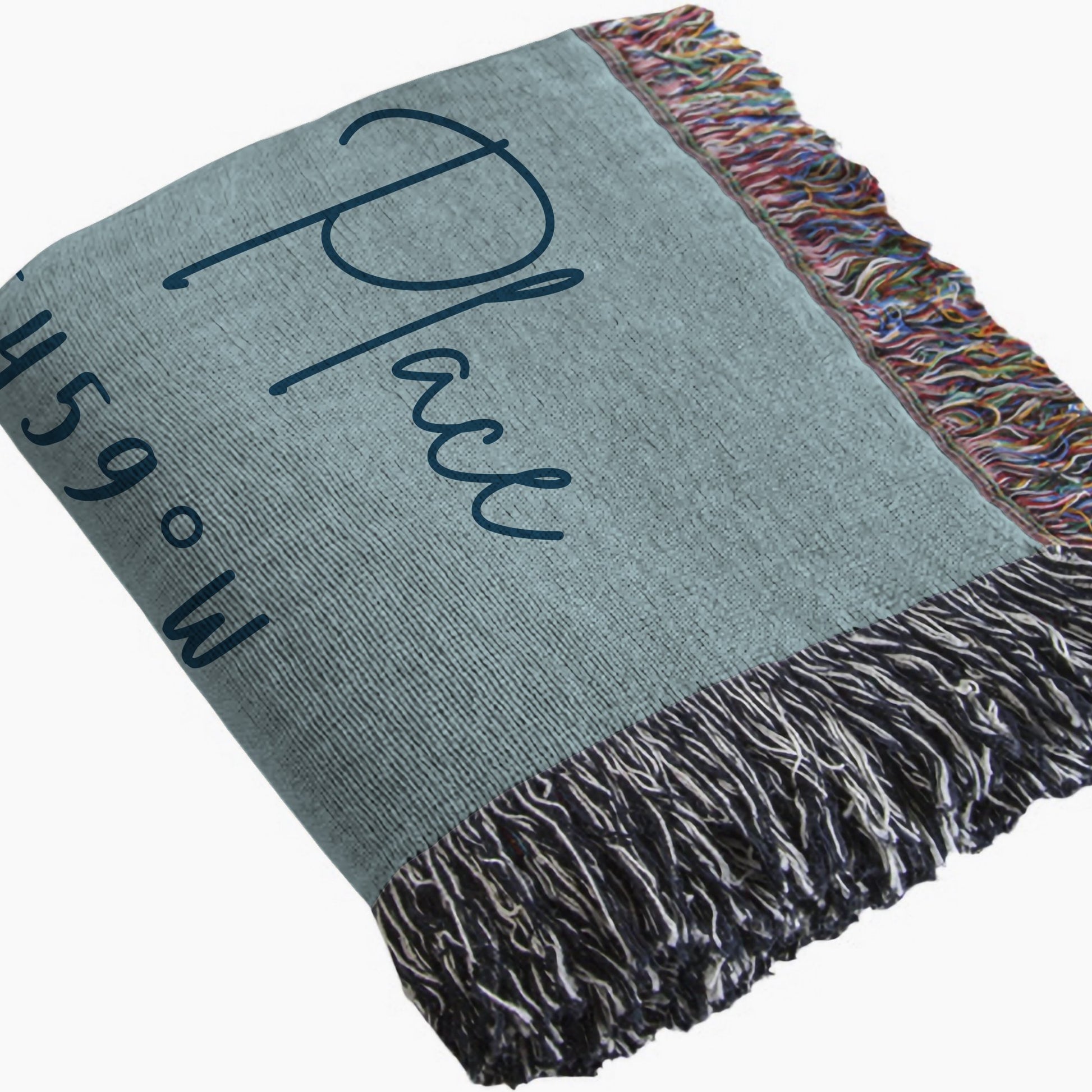 My Happy Place Woven Blanket - Out of Office Outfitters - Home Decor