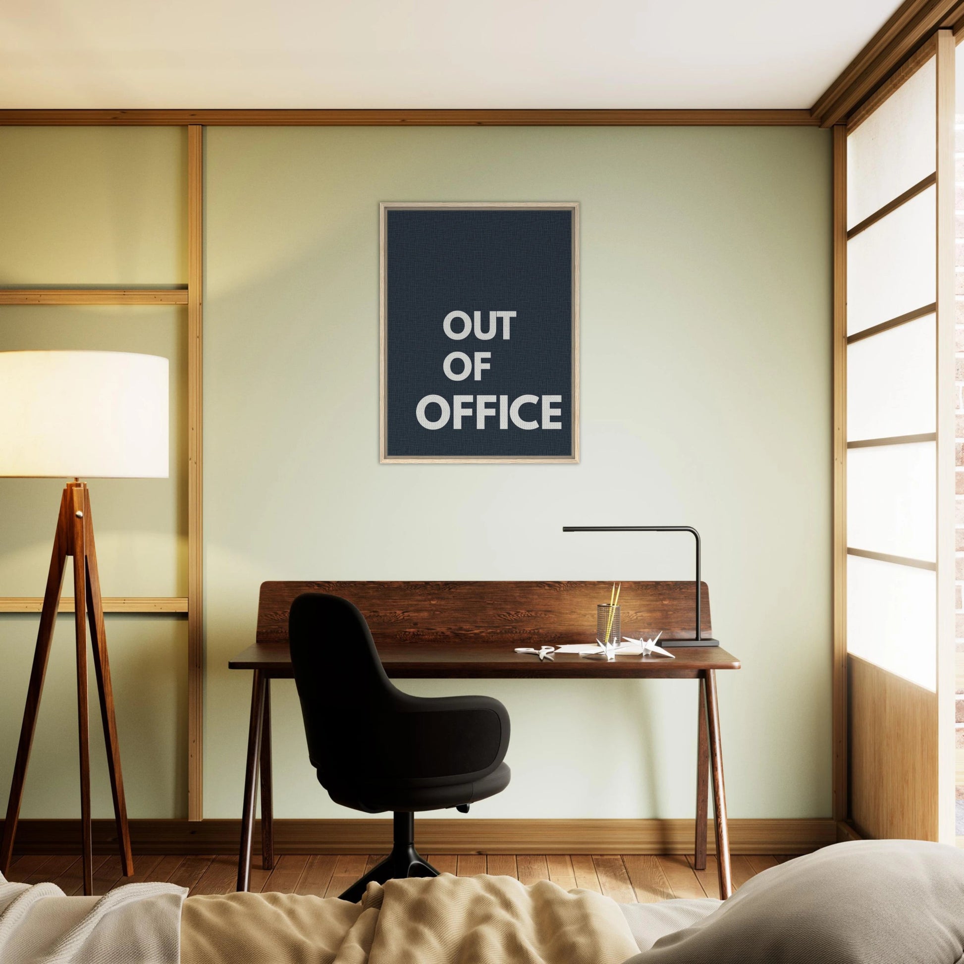 Out of Office Typography Canvas - Out of Office Outfitters - Print Material