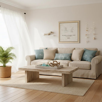 "Perfect Little Cove" - Personalized Travel Micro Memory Framed Canvas - Out of Office Outfitters - Print Material