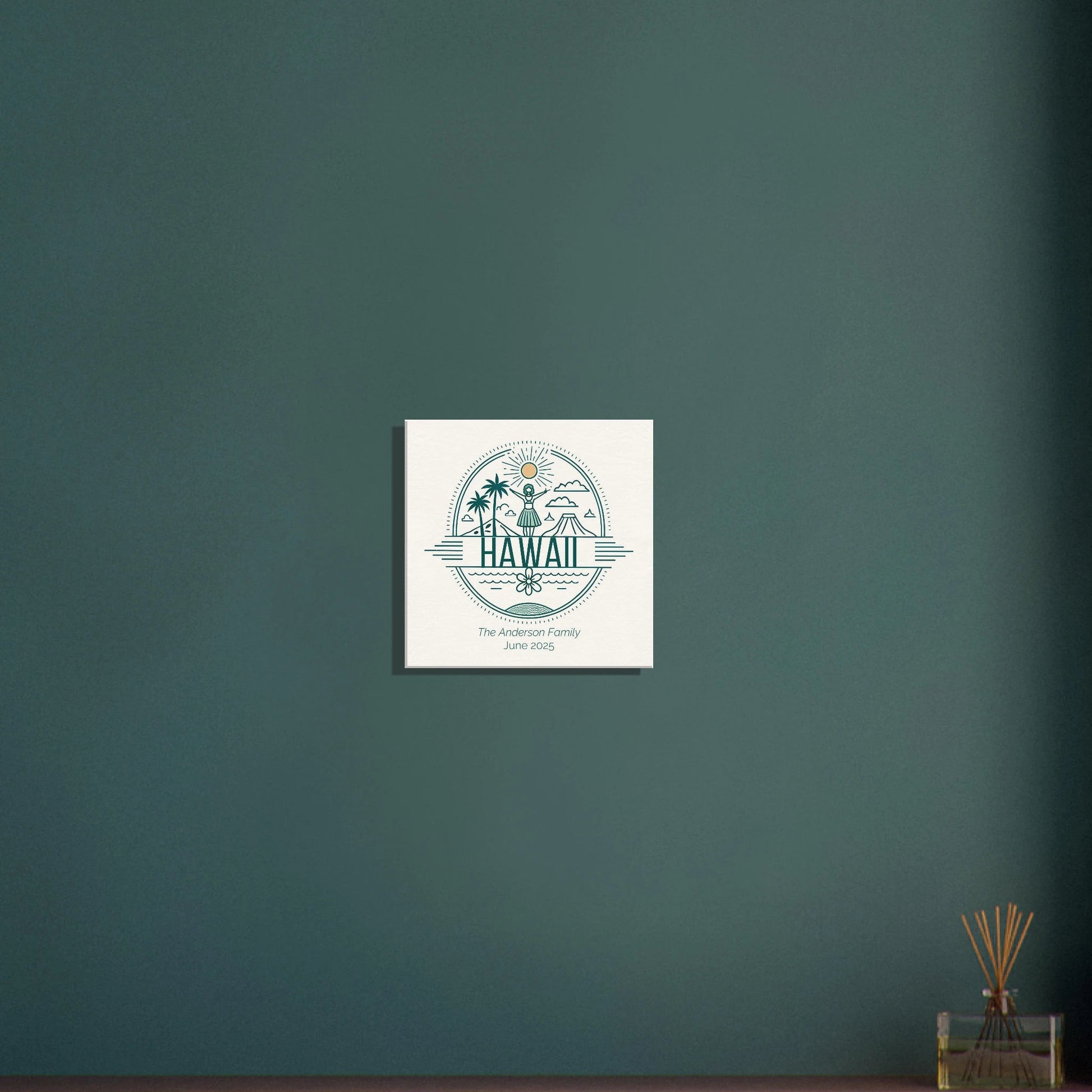 Personalized Travel Canvas – Hawaii Wall Art - Out of Office Outfitters - Home Decor