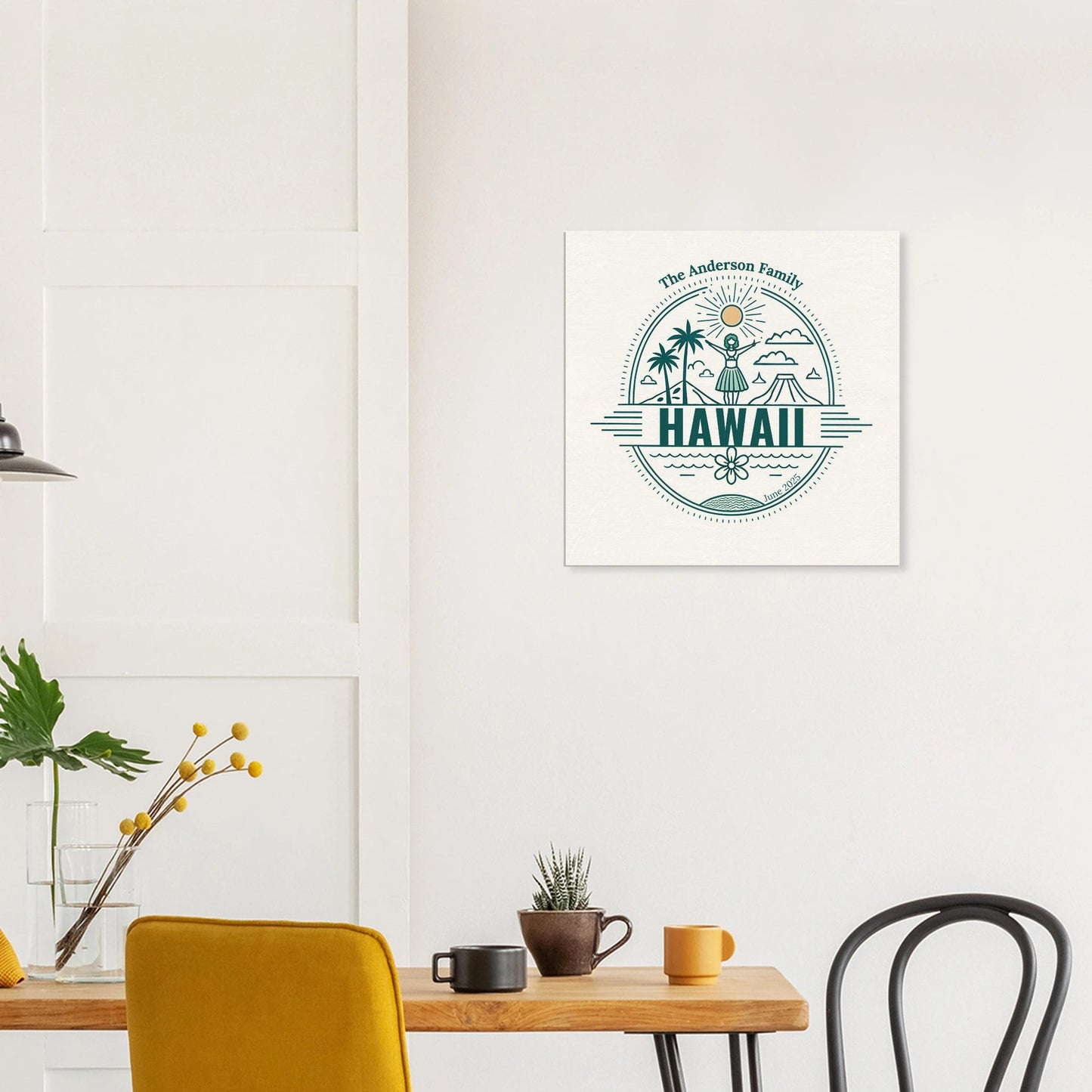 Personalized Travel Canvas – Hawaii Wall Art - Out of Office Outfitters - Home Decor