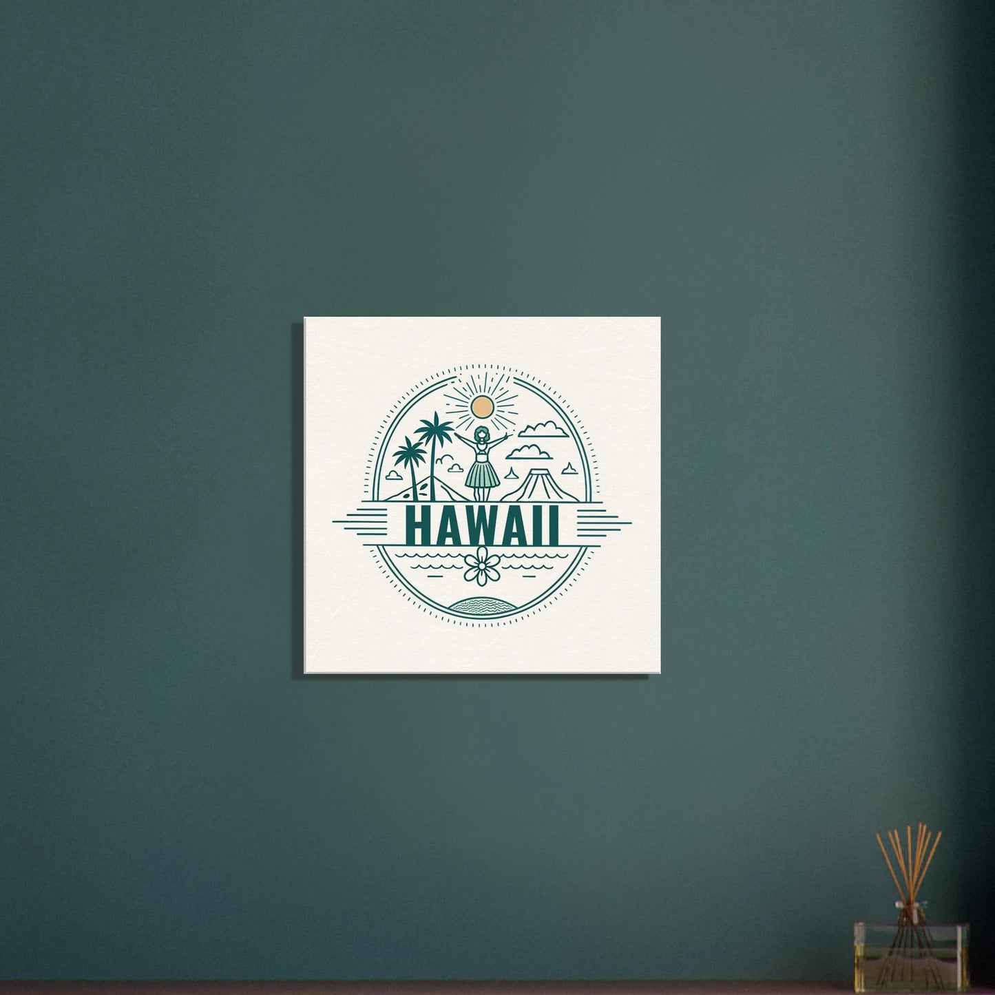 Personalized Travel Canvas – Hawaii Wall Art - Out of Office Outfitters - Home Decor