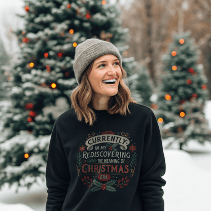 Rediscovering Christmas Era Sweatshirt - Out of Office Outfitters - Sweatshirt