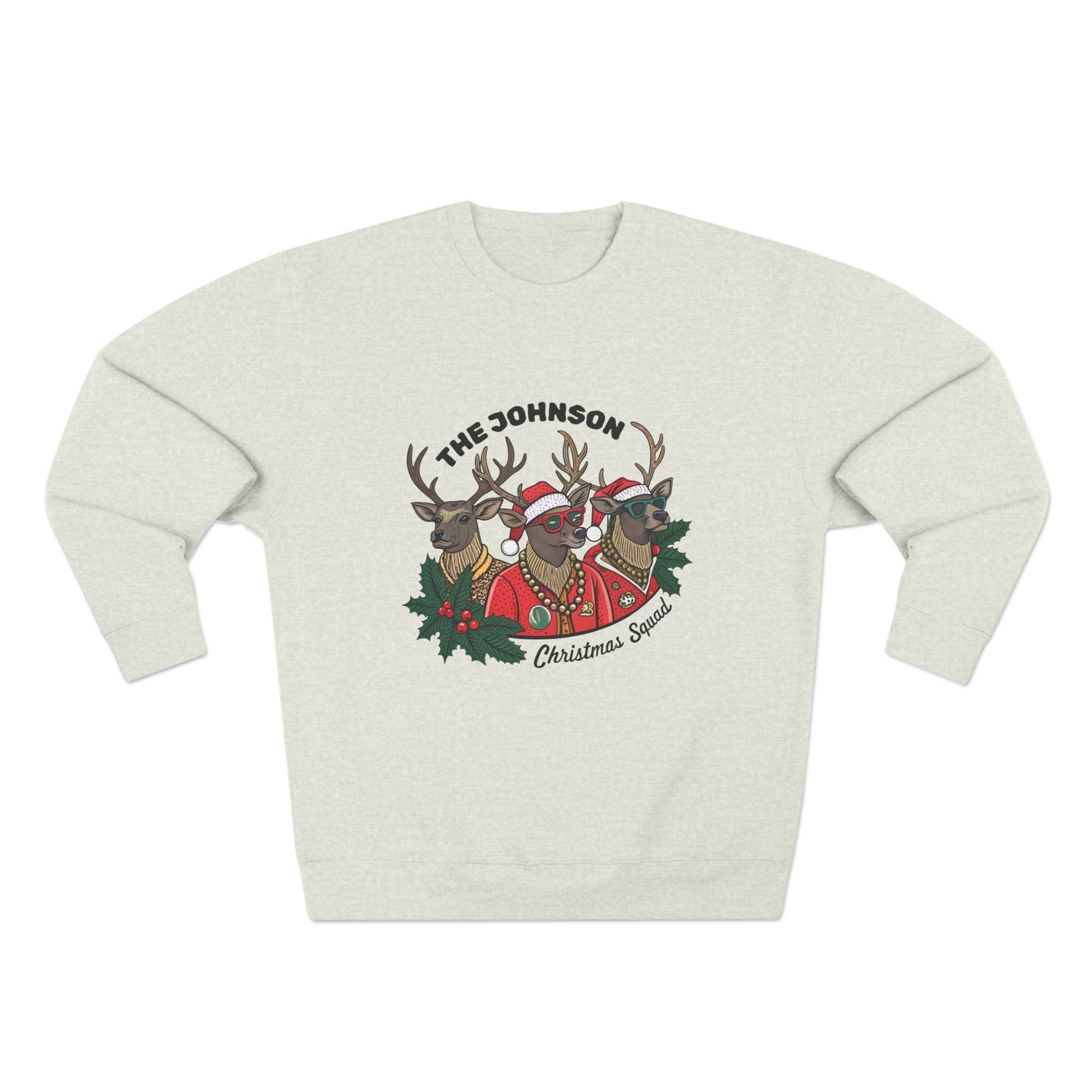 Reindeer Squad Christmas Sweatshirt - Out of Office Outfitters - Sweatshirt
