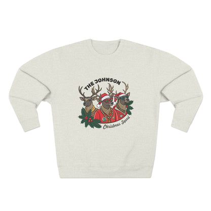 Reindeer Squad Christmas Sweatshirt - Out of Office Outfitters - Sweatshirt