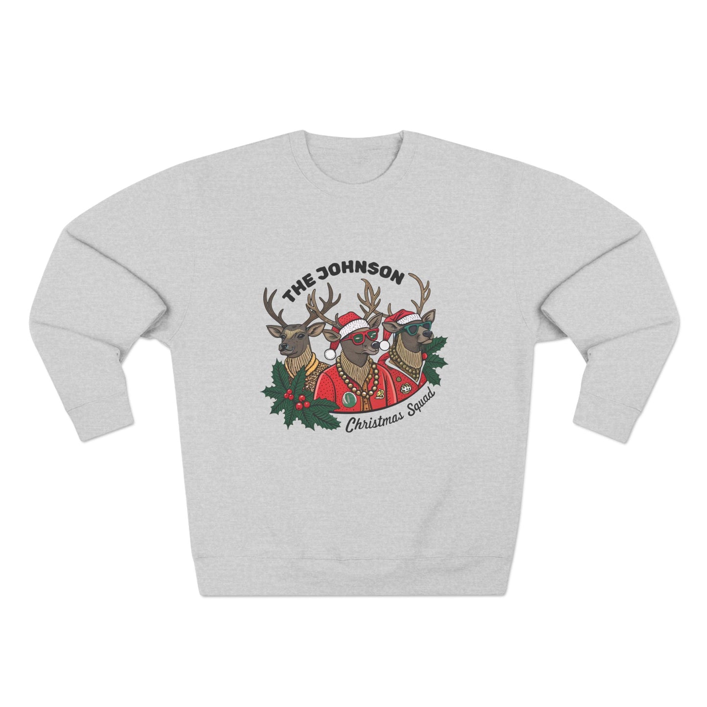 Reindeer Squad Christmas Sweatshirt - Out of Office Outfitters - Sweatshirt