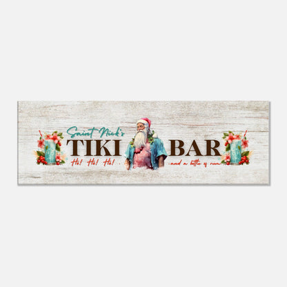 Saint Nick's Tiki Bar Canvas - Out of Office Outfitters - Print Material