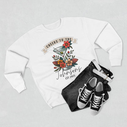 Signature Drink Personalized Wedding or Engagement Sweatshirt - Out of Office Outfitters - Sweatshirt