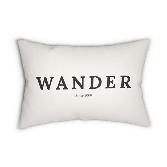 Single World Identity Travel Mindset Decorative Lumbar Pillow - Out of Office Outfitters - Home Decor