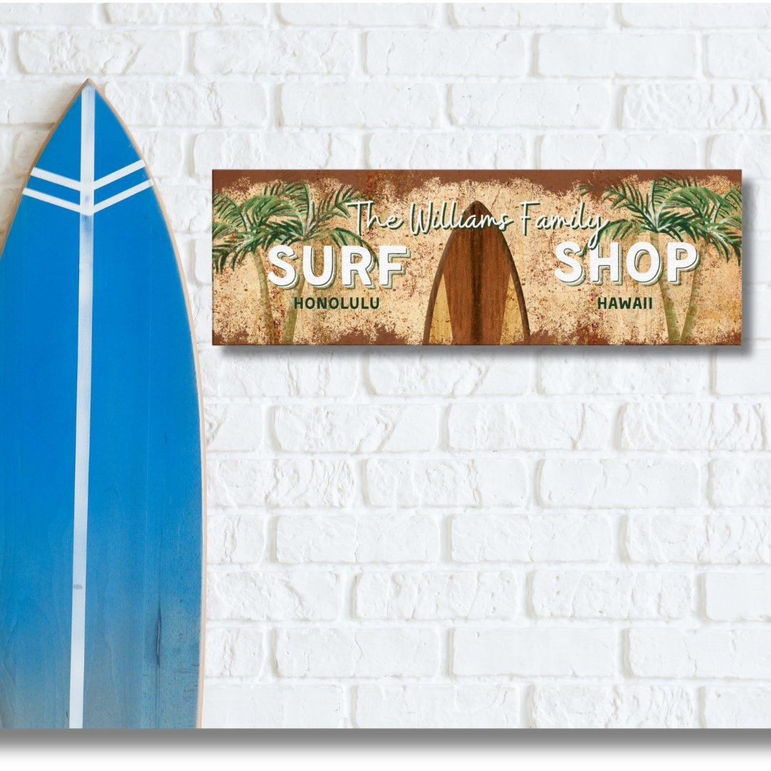 Surf Shop Canvas - Out of Office Outfitters - Print Material