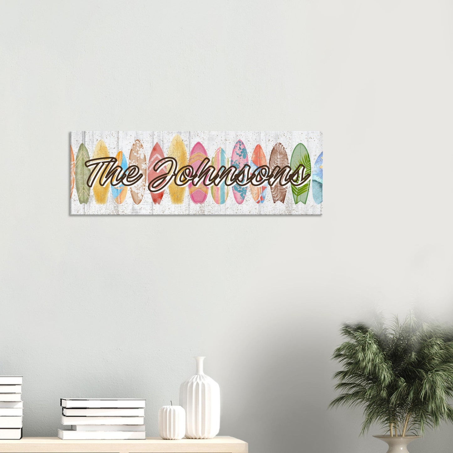 Surfboard Name Canvas - Out of Office Outfitters - Print Material