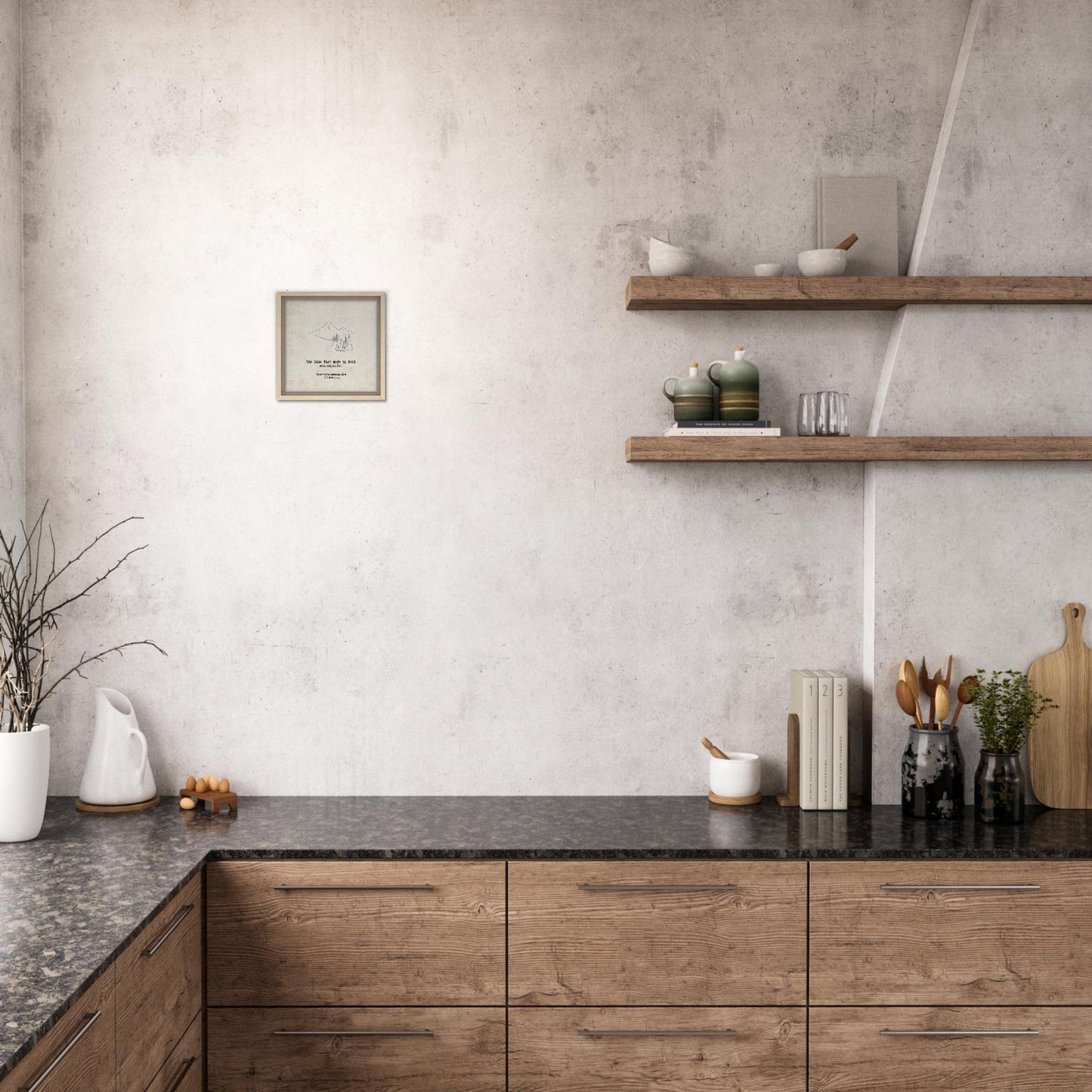 "The Hike that Made Us Feel Unstoppable" - Personalized Travel Micro Memory Framed Canvas - Out of Office Outfitters - Print Material