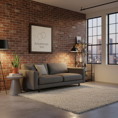 "The Inside Joke We Can't Explain" - Personalized Travel Micro Memory Framed Canvas - Out of Office Outfitters - Print Material