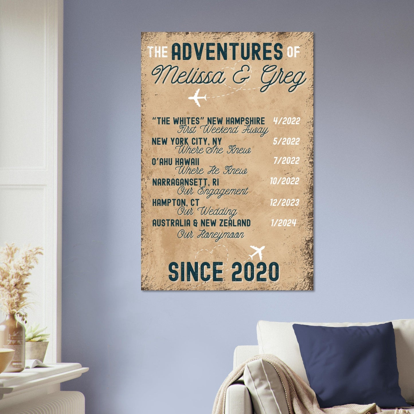 Travel Story Poster - Out of Office Outfitters - Print Material