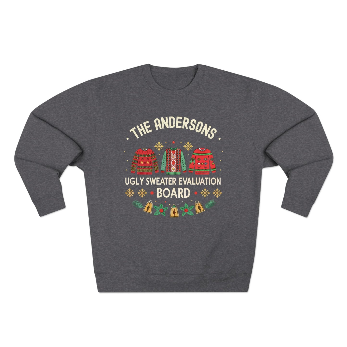 Ugly Sweater Evaluation Board Christmas Sweatshirt - Out of Office Outfitters - Sweatshirt