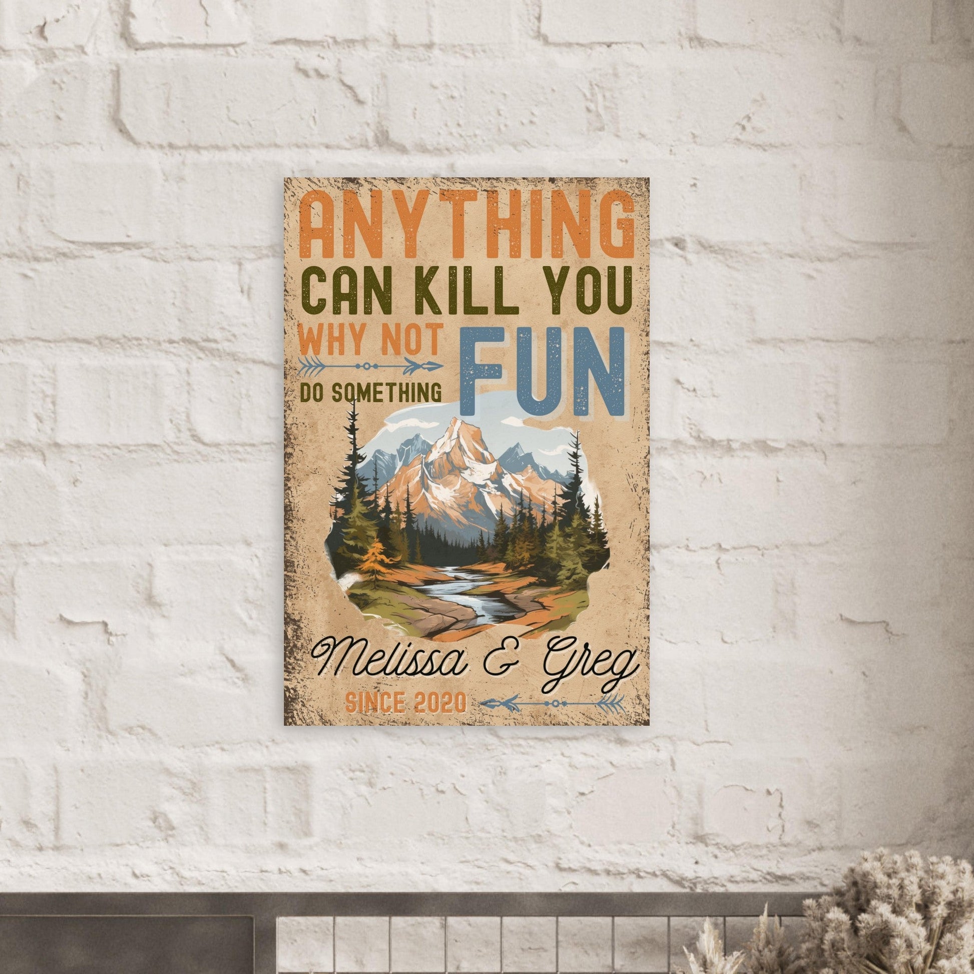 Why Not Do Something Fun Poster - Out of Office Outfitters - Print Material